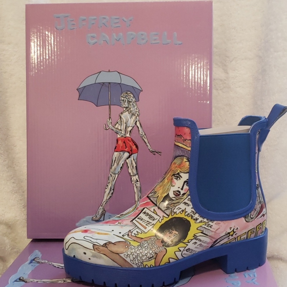 Jeffrey Campbell – Rain Boot Size 8 Last Pair - Picture 7 of 8